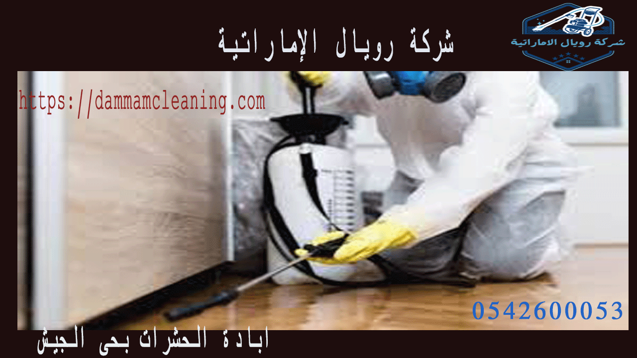 شركة إبادة حشرات بحى الجيش بالقطيف