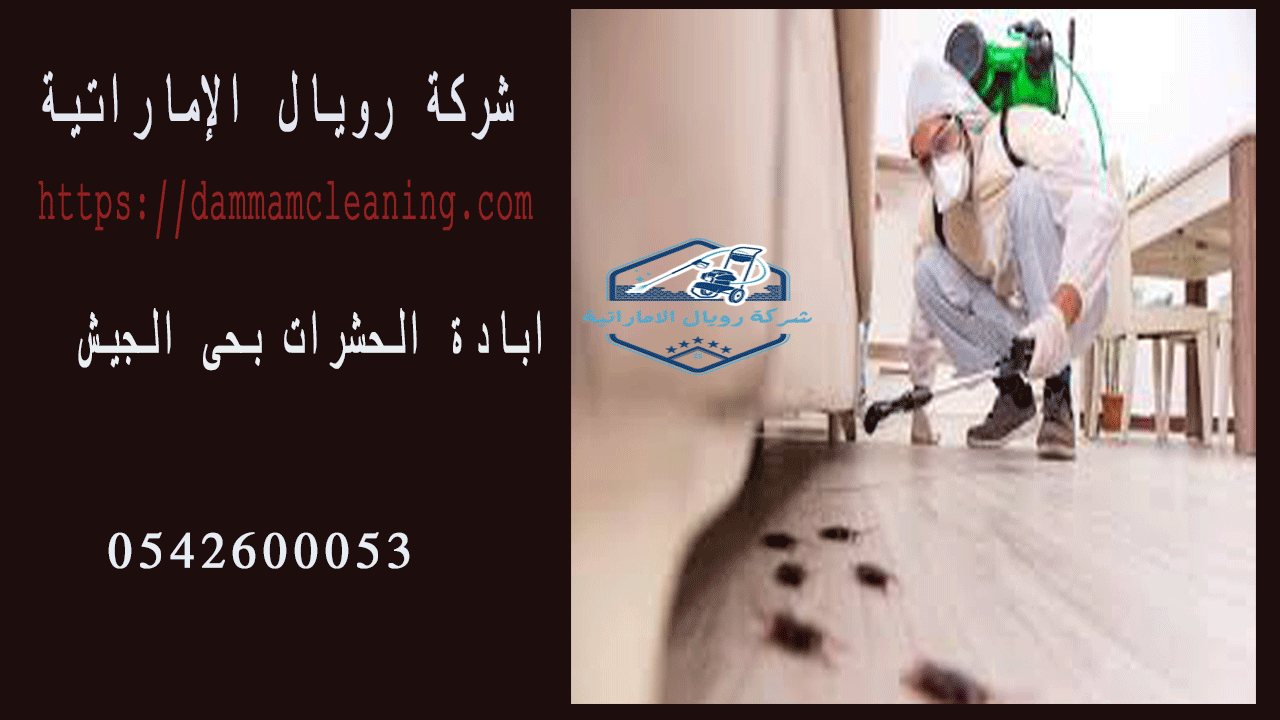 شركة إبادة حشرات بحى القطيف